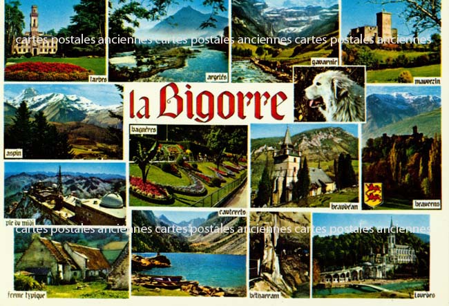 Cartes postales anciennes > CARTES POSTALES > carte postale ancienne > cartes-postales-ancienne.com Occitanie Hautes pyrenees Lourdes