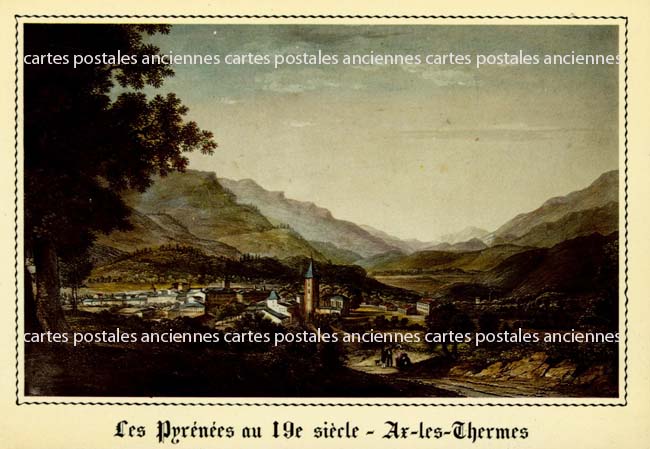 Cartes postales anciennes > CARTES POSTALES > carte postale ancienne > cartes-postales-ancienne.com Occitanie Ariege Ax Les Thermes
