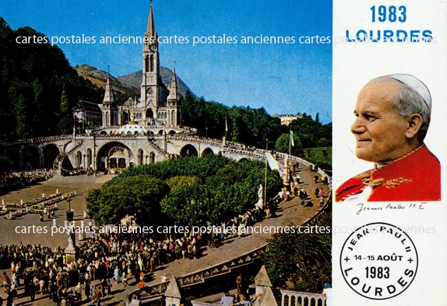 Cartes postales anciennes > CARTES POSTALES > carte postale ancienne > cartes-postales-ancienne.com Occitanie Hautes pyrenees Lourdes