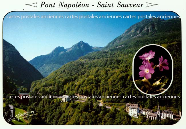Cartes postales anciennes > CARTES POSTALES > carte postale ancienne > cartes-postales-ancienne.com Occitanie Hautes pyrenees Luz Saint Sauveur