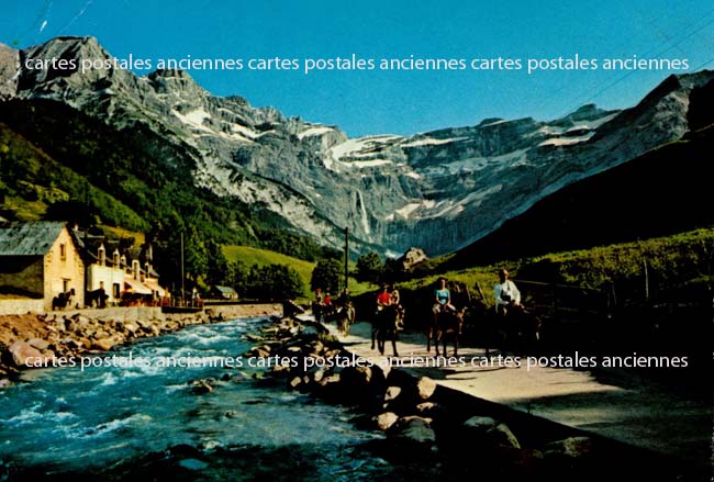 Cartes postales anciennes > CARTES POSTALES > carte postale ancienne > cartes-postales-ancienne.com Occitanie Hautes pyrenees Gavarnie