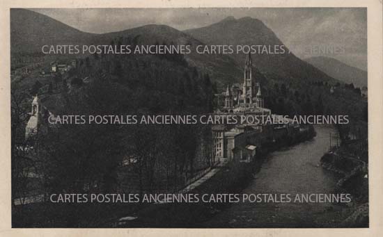 Cartes postales anciennes > CARTES POSTALES > carte postale ancienne > cartes-postales-ancienne.com Occitanie Hautes pyrenees Lourdes