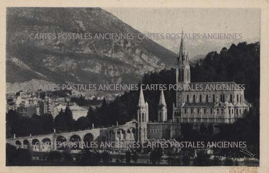 Cartes postales anciennes > CARTES POSTALES > carte postale ancienne > cartes-postales-ancienne.com Occitanie Hautes pyrenees Lourdes