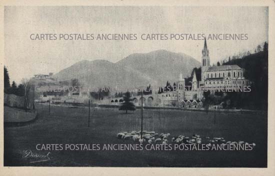Cartes postales anciennes > CARTES POSTALES > carte postale ancienne > cartes-postales-ancienne.com Occitanie Hautes pyrenees Lourdes