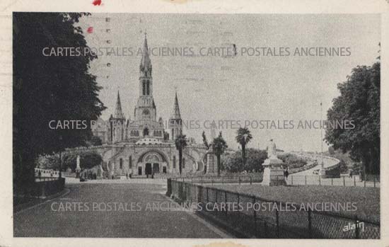Cartes postales anciennes > CARTES POSTALES > carte postale ancienne > cartes-postales-ancienne.com Occitanie Hautes pyrenees Lourdes
