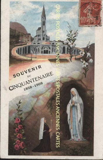 Cartes postales anciennes > CARTES POSTALES > carte postale ancienne > cartes-postales-ancienne.com Occitanie Hautes pyrenees Lourdes
