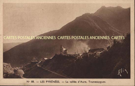 Cartes postales anciennes > CARTES POSTALES > carte postale ancienne > cartes-postales-ancienne.com Occitanie Hautes pyrenees Tramezaigues