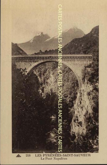 Cartes postales anciennes > CARTES POSTALES > carte postale ancienne > cartes-postales-ancienne.com Occitanie Hautes pyrenees Saint Sauveur Les Bains