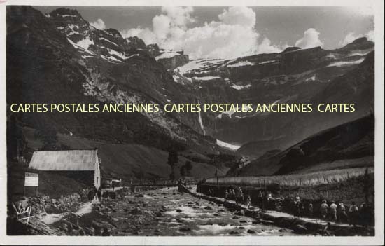 Cartes postales anciennes > CARTES POSTALES > carte postale ancienne > cartes-postales-ancienne.com Occitanie Hautes pyrenees Gavarnie