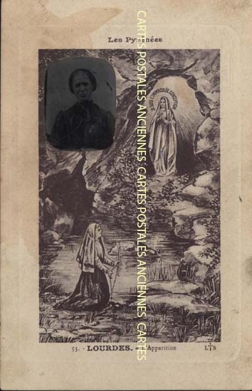 Cartes postales anciennes > CARTES POSTALES > carte postale ancienne > cartes-postales-ancienne.com Occitanie Hautes pyrenees Lourdes