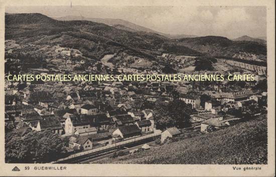 Cartes postales anciennes > CARTES POSTALES > carte postale ancienne > cartes-postales-ancienne.com Grand est Haut rhin Guebwiller