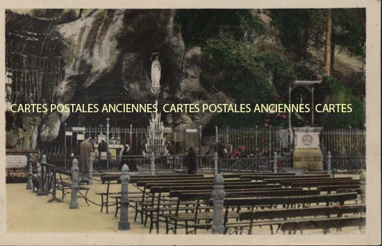 Cartes postales anciennes > CARTES POSTALES > carte postale ancienne > cartes-postales-ancienne.com Occitanie Hautes pyrenees Lourdes
