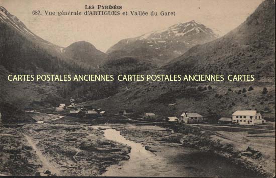 Cartes postales anciennes > CARTES POSTALES > carte postale ancienne > cartes-postales-ancienne.com Occitanie Hautes pyrenees Artigues
