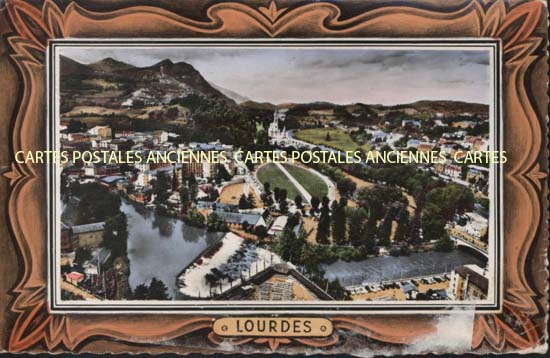 Cartes postales anciennes > CARTES POSTALES > carte postale ancienne > cartes-postales-ancienne.com Occitanie Hautes pyrenees Lourdes