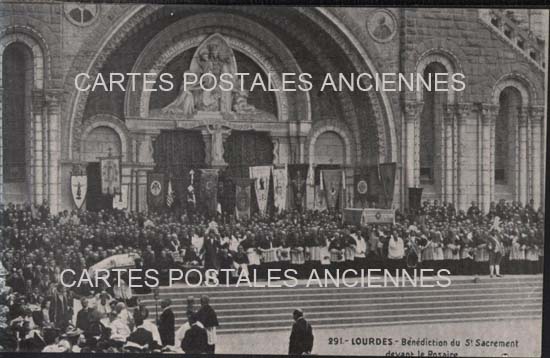 Cartes postales anciennes > CARTES POSTALES > carte postale ancienne > cartes-postales-ancienne.com Occitanie Hautes pyrenees Lourdes