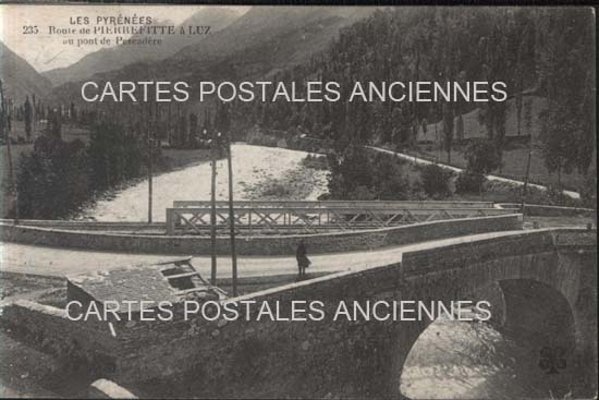 Cartes postales anciennes > CARTES POSTALES > carte postale ancienne > cartes-postales-ancienne.com Occitanie Hautes pyrenees Pierrefitte Nestalas