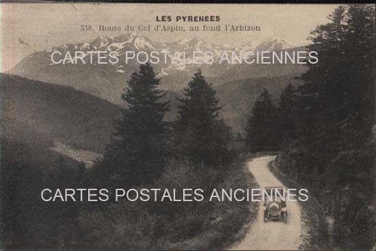 Cartes postales anciennes > CARTES POSTALES > carte postale ancienne > cartes-postales-ancienne.com Occitanie Hautes pyrenees Aspin Aure