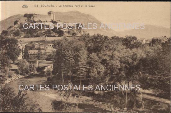Cartes postales anciennes > CARTES POSTALES > carte postale ancienne > cartes-postales-ancienne.com Occitanie Hautes pyrenees Lourdes