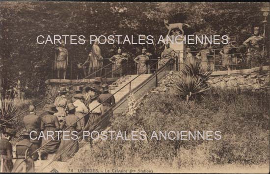 Cartes postales anciennes > CARTES POSTALES > carte postale ancienne > cartes-postales-ancienne.com Occitanie Hautes pyrenees Lourdes