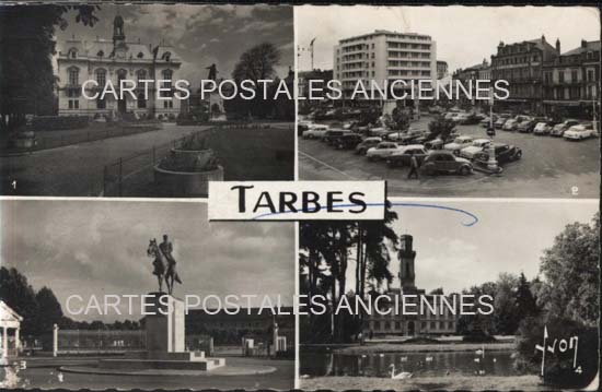 Cartes postales anciennes > CARTES POSTALES > carte postale ancienne > cartes-postales-ancienne.com Occitanie Hautes pyrenees Tarbes