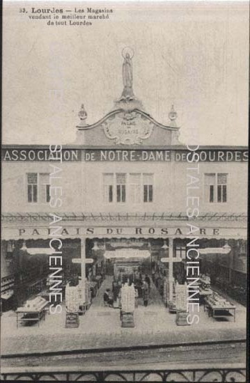 Cartes postales anciennes > CARTES POSTALES > carte postale ancienne > cartes-postales-ancienne.com Occitanie Hautes pyrenees Lourdes