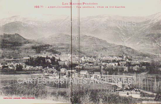 Cartes postales anciennes > CARTES POSTALES > carte postale ancienne > cartes-postales-ancienne.com Occitanie Hautes pyrenees Argeles Gazost