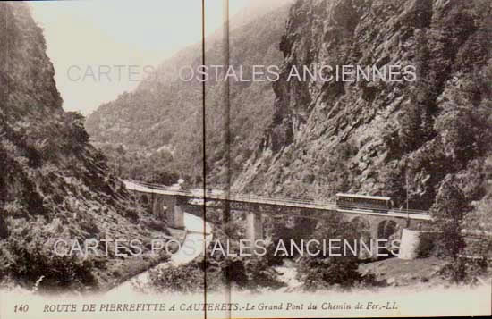 Cartes postales anciennes > CARTES POSTALES > carte postale ancienne > cartes-postales-ancienne.com Occitanie Hautes pyrenees Pierrefitte Nestalas