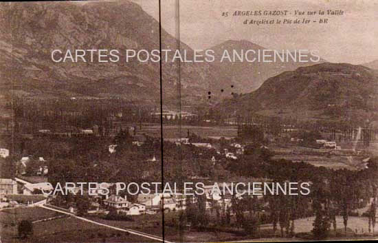 Cartes postales anciennes > CARTES POSTALES > carte postale ancienne > cartes-postales-ancienne.com Occitanie Hautes pyrenees Argeles Gazost