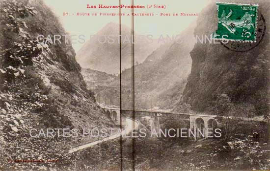 Cartes postales anciennes > CARTES POSTALES > carte postale ancienne > cartes-postales-ancienne.com Occitanie Hautes pyrenees Pierrefitte Nestalas