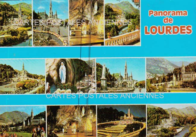 Cartes postales anciennes > CARTES POSTALES > carte postale ancienne > cartes-postales-ancienne.com Occitanie Hautes pyrenees Lourdes