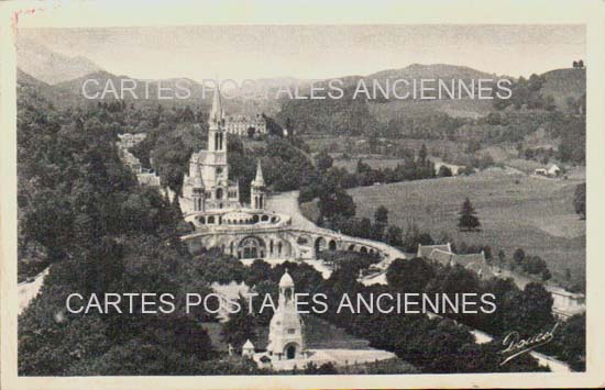 Cartes postales anciennes > CARTES POSTALES > carte postale ancienne > cartes-postales-ancienne.com Occitanie Hautes pyrenees Lourdes