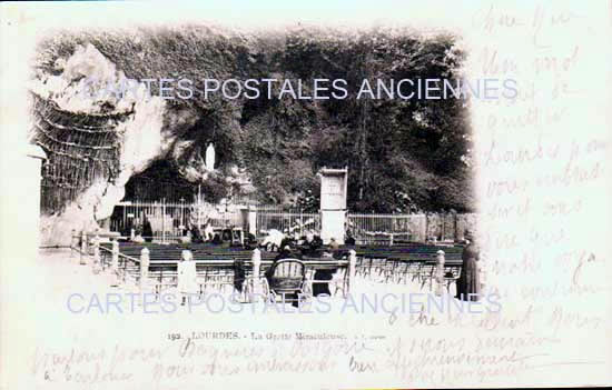 Cartes postales anciennes > CARTES POSTALES > carte postale ancienne > cartes-postales-ancienne.com Occitanie Hautes pyrenees Lourdes