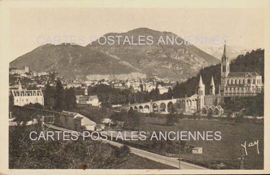 Cartes postales anciennes > CARTES POSTALES > carte postale ancienne > cartes-postales-ancienne.com Occitanie Hautes pyrenees Lourdes