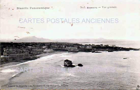 Cartes postales anciennes > CARTES POSTALES > carte postale ancienne > cartes-postales-ancienne.com Nouvelle aquitaine Pyrenees atlantiques Biarritz