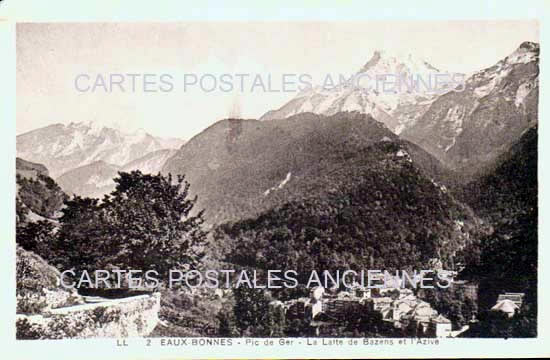 Cartes postales anciennes > CARTES POSTALES > carte postale ancienne > cartes-postales-ancienne.com Nouvelle aquitaine Eaux Bonnes