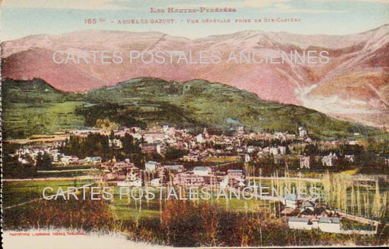 Cartes postales anciennes > CARTES POSTALES > carte postale ancienne > cartes-postales-ancienne.com Occitanie Hautes pyrenees Argeles Gazost