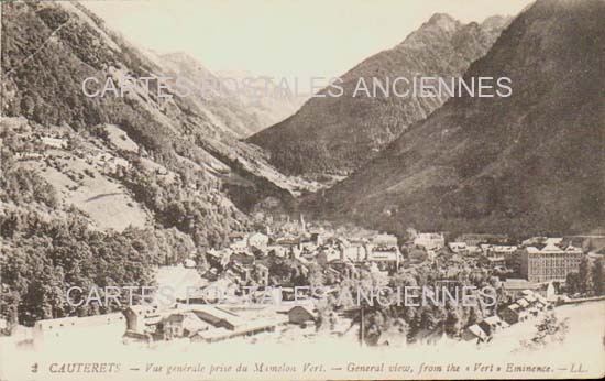 Cartes postales anciennes > CARTES POSTALES > carte postale ancienne > cartes-postales-ancienne.com Occitanie Hautes pyrenees Cauterets