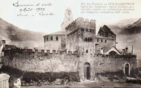 Cartes postales anciennes > CARTES POSTALES > carte postale ancienne > cartes-postales-ancienne.com Occitanie Hautes pyrenees Luz Saint Sauveur