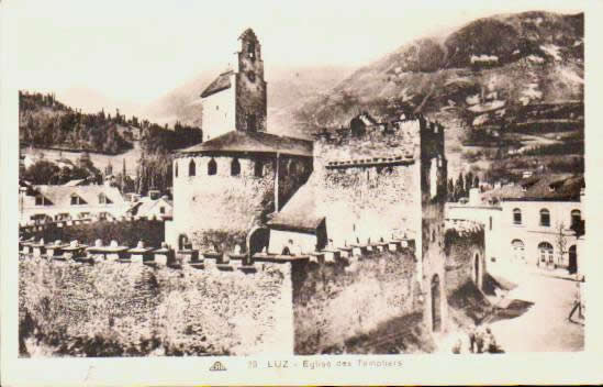 Cartes postales anciennes > CARTES POSTALES > carte postale ancienne > cartes-postales-ancienne.com Occitanie Hautes pyrenees Luz Saint Sauveur