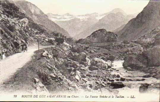 Cartes postales anciennes > CARTES POSTALES > carte postale ancienne > cartes-postales-ancienne.com Occitanie Hautes pyrenees Luz Saint Sauveur