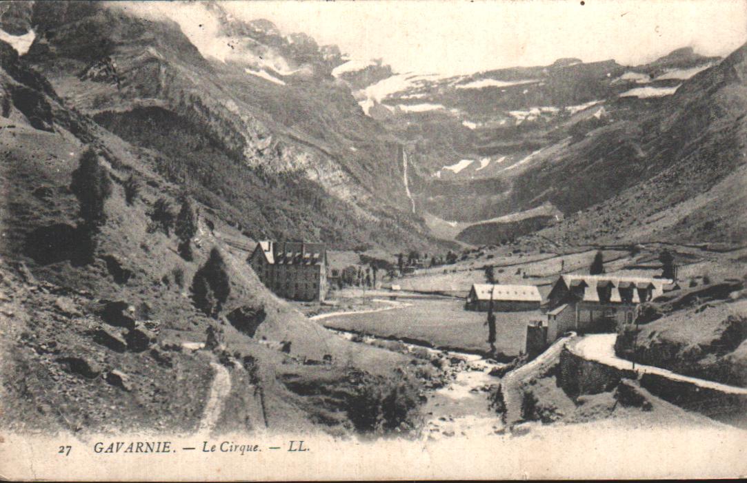 Cartes postales anciennes > CARTES POSTALES > carte postale ancienne > cartes-postales-ancienne.com Occitanie Hautes pyrenees Gavarnie