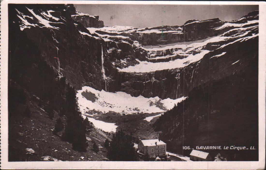 Cartes postales anciennes > CARTES POSTALES > carte postale ancienne > cartes-postales-ancienne.com Occitanie Hautes pyrenees Gavarnie