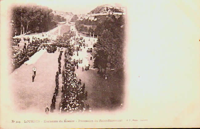 Cartes postales anciennes > CARTES POSTALES > carte postale ancienne > cartes-postales-ancienne.com Occitanie Hautes pyrenees Lourdes
