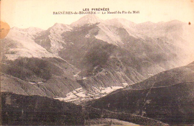 Cartes postales anciennes > CARTES POSTALES > carte postale ancienne > cartes-postales-ancienne.com Occitanie Hautes pyrenees Bagneres De Bigorre