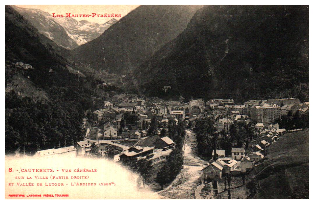 Cartes postales anciennes > CARTES POSTALES > carte postale ancienne > cartes-postales-ancienne.com Occitanie Hautes pyrenees Cauterets