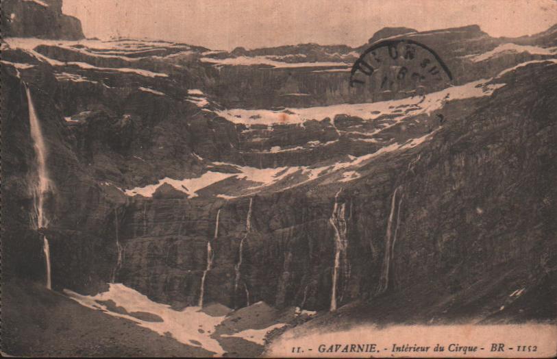 Cartes postales anciennes > CARTES POSTALES > carte postale ancienne > cartes-postales-ancienne.com Occitanie Hautes pyrenees Gavarnie