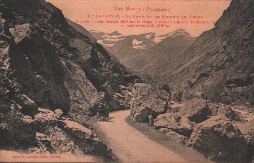 Cartes postales anciennes > CARTES POSTALES > carte postale ancienne > cartes-postales-ancienne.com Occitanie Hautes pyrenees Gavarnie