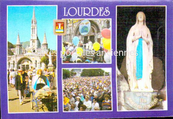 Cartes postales anciennes > CARTES POSTALES > carte postale ancienne > cartes-postales-ancienne.com Occitanie Hautes pyrenees Lourdes