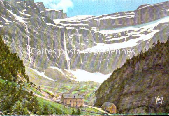 Cartes postales anciennes > CARTES POSTALES > carte postale ancienne > cartes-postales-ancienne.com Occitanie Hautes pyrenees Gavarnie