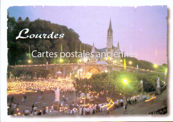 Cartes postales anciennes > CARTES POSTALES > carte postale ancienne > cartes-postales-ancienne.com Occitanie Hautes pyrenees Lourdes